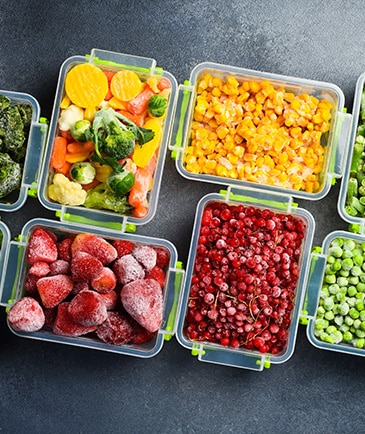 Tiefkühlprodukte Sortiment